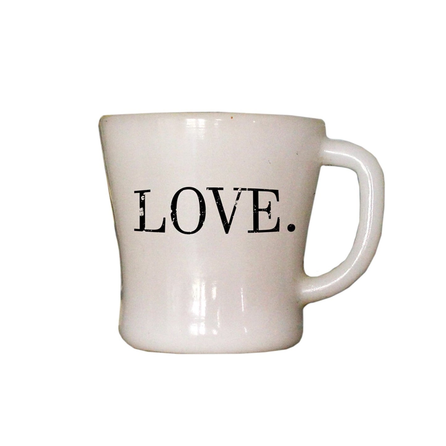 Vintage Kitchen: Love Word Mug