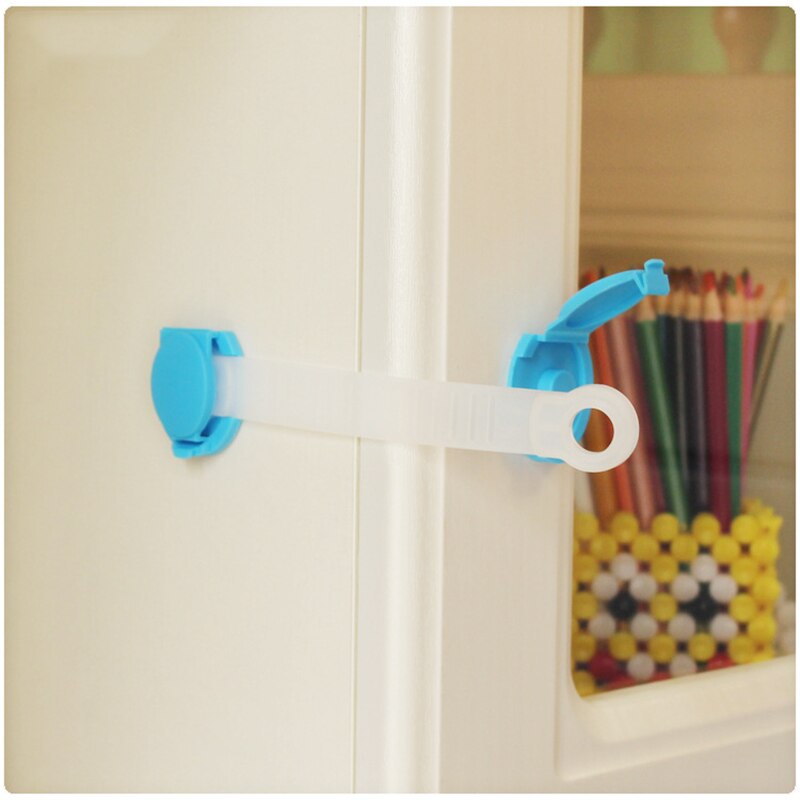 6pcs Baby Safety Child Strap Lock (Cabinet, Refrigerator, Drawer)