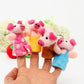 8pcs Three Little Pigs Finger Puppets