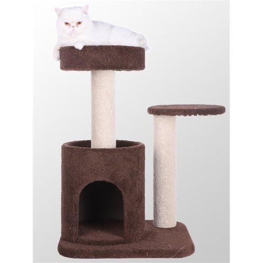 Armarkat F3005 Carpeted Real Wood Cat Tree Condo